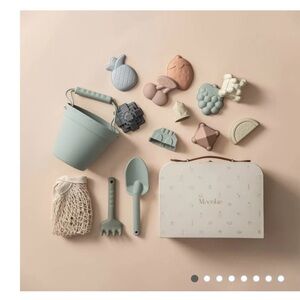 Kids Beach Toy Set - Blue and Beige